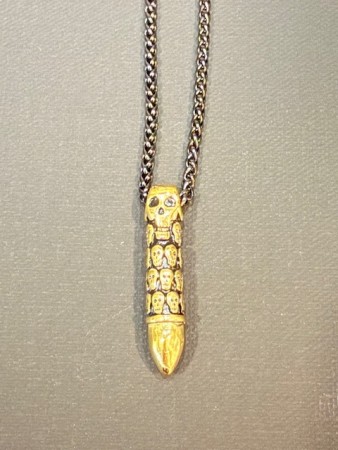 Necklace - Skull Totem Pole 